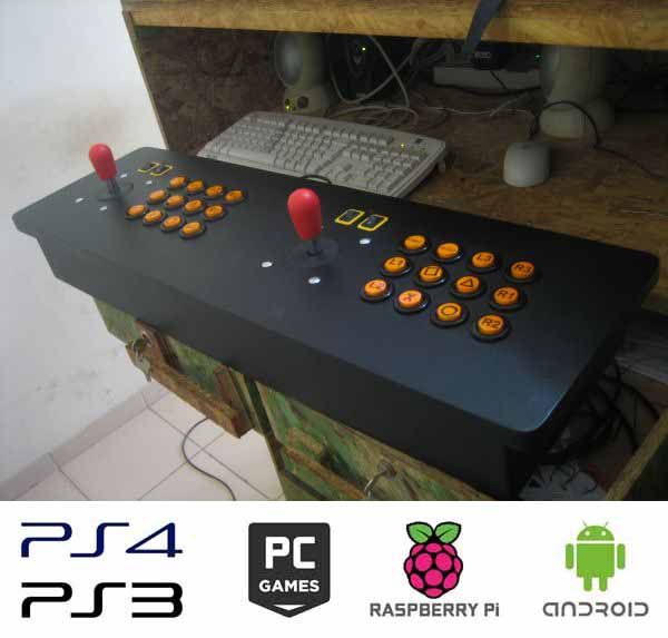 Jogos de Fliperama no seu PS3 Com Controle de Arcade no Playstation 3 