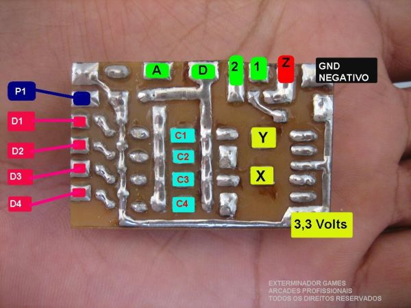 PLACA WKT8M3 v3 PLAYSTATION 3 - BOTÃO Z - FAÇA VOCÊ MESMO!!