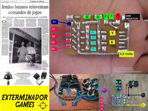 PLACA WKT8M3 v3 PLAYSTATION 2 - BOTÃO Z - FAÇA VOCÊ MESMO!!